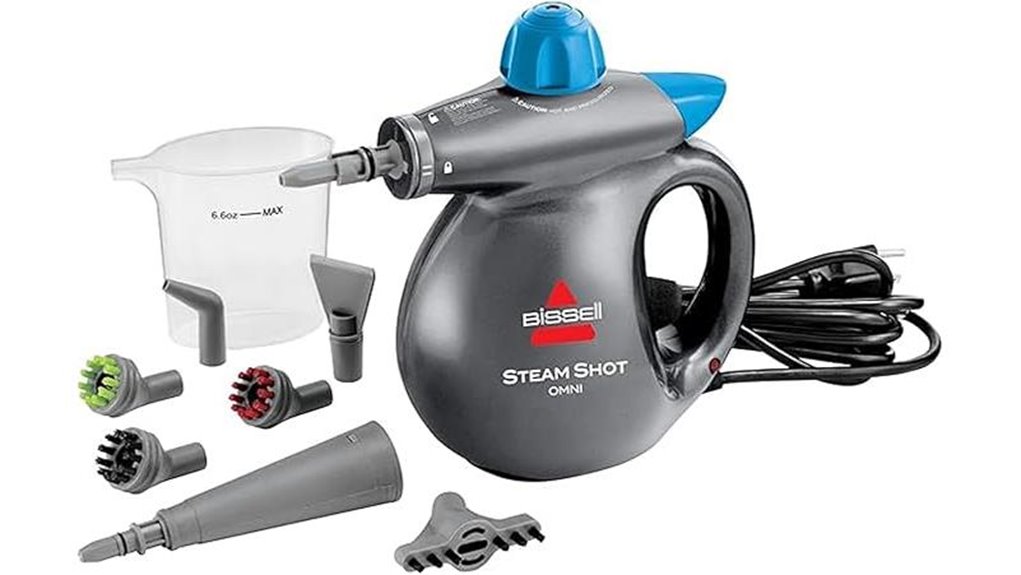 bissell steam shot omni handheld steam cleaner tools