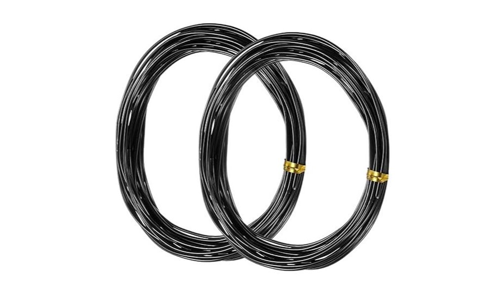 black 1 5mm 65ft aluminum wire