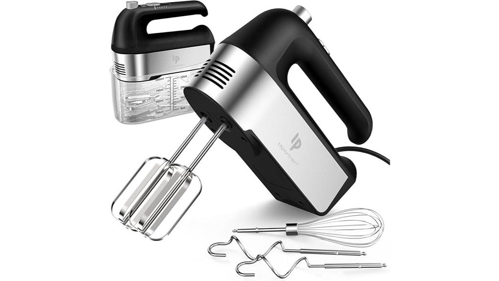 black 450w mixer accessories