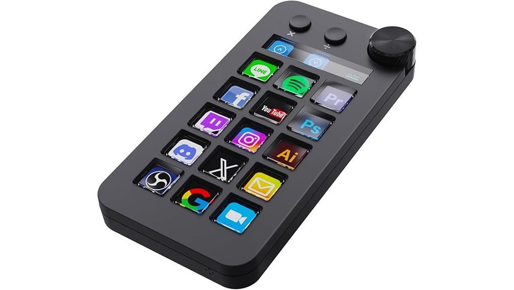 black stream controller deck