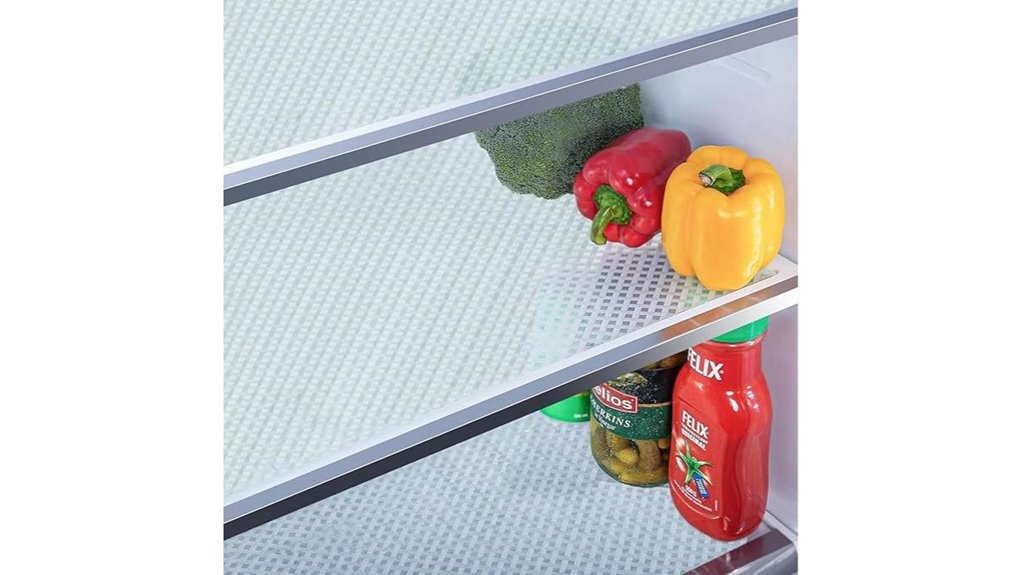 bloss refrigerator liners for glass shelves