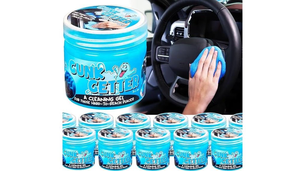 blue 12 pack cleaning gel
