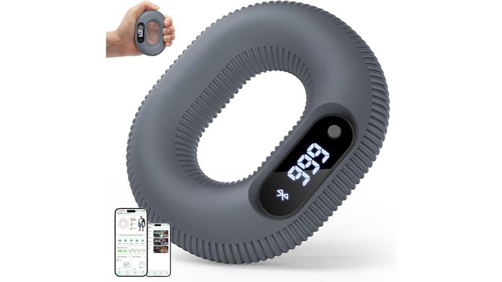 bluetooth enabled tiktok grip trainer