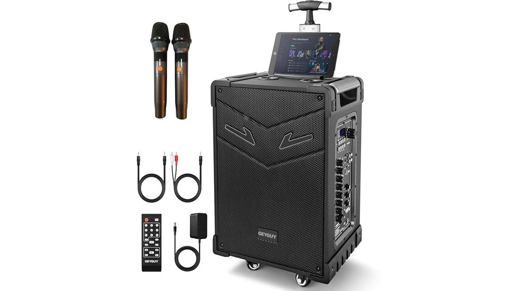 bluetooth pa speaker subwoofer
