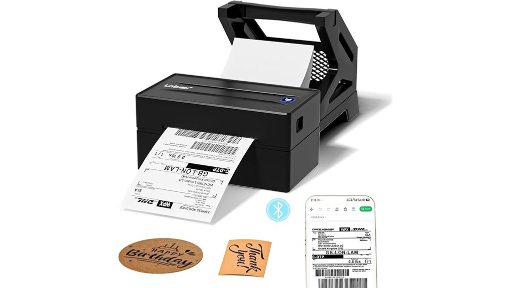 bluetooth thermal label printer