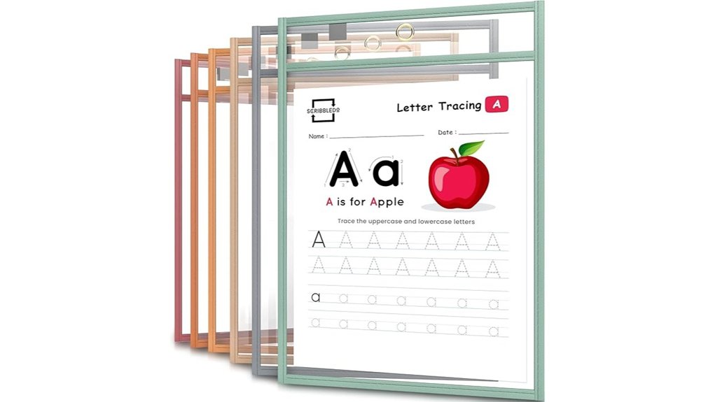 boho dry erase 6 pack