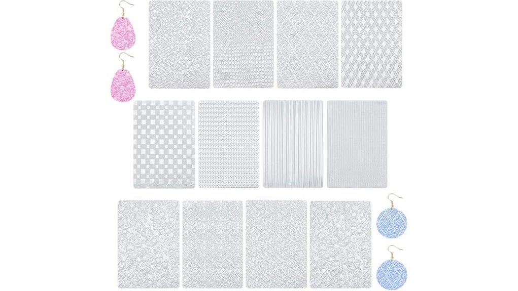 boho polymer clay texture sheets