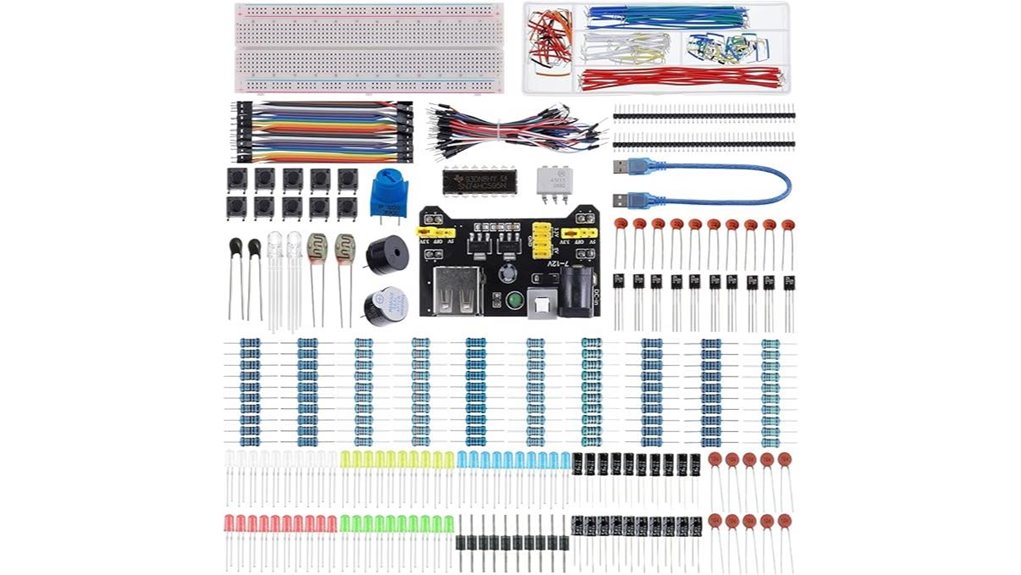 bojack 480 piece electronics kit