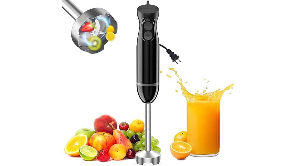 bonsenkitchen hand blender compact