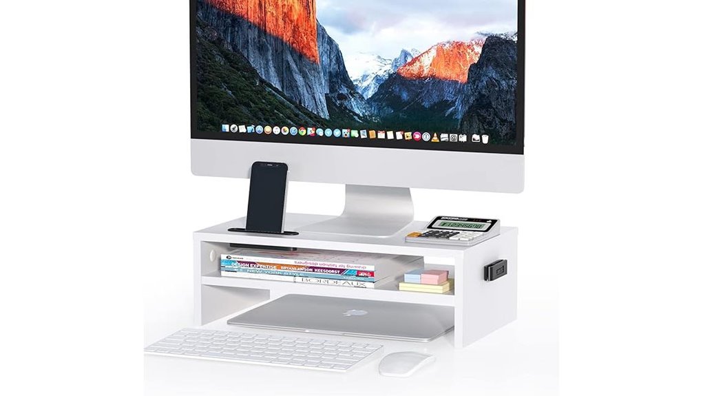 bontec two tier monitor stand