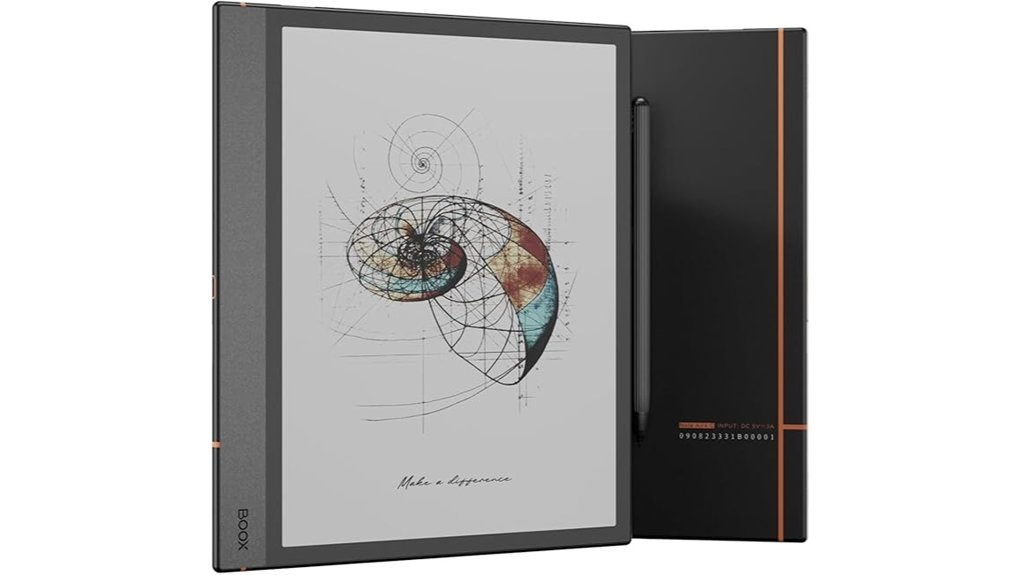 boox color epaper notebook