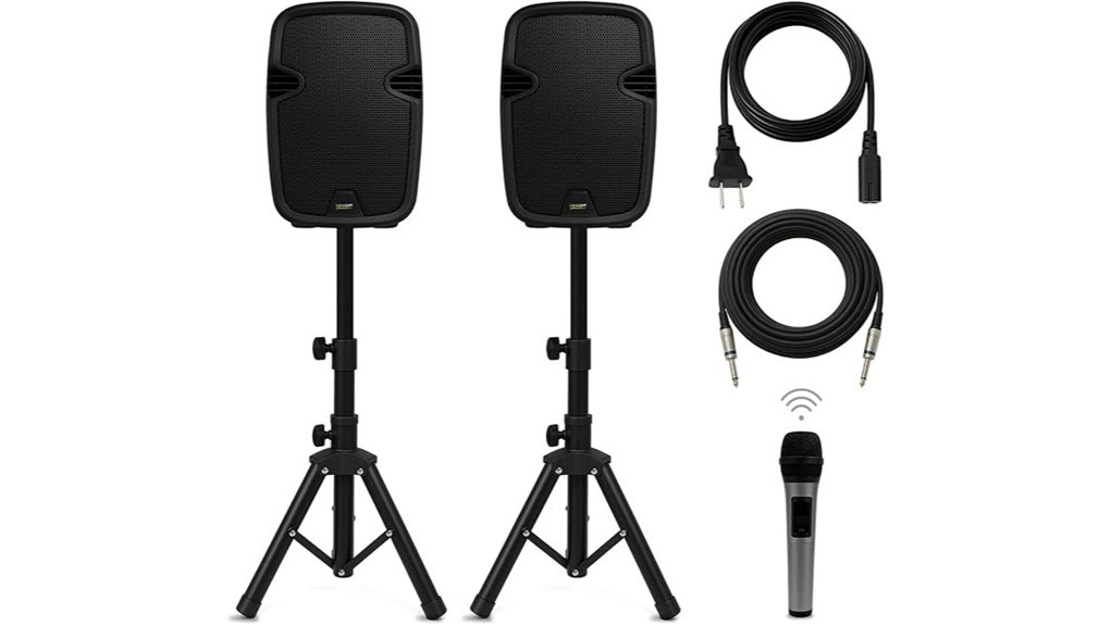 bowens 8 inch bluetooth pa