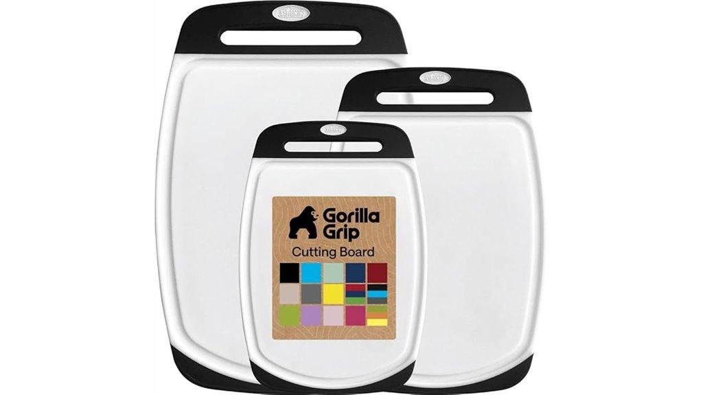 bpa free reversible 3 board cutting