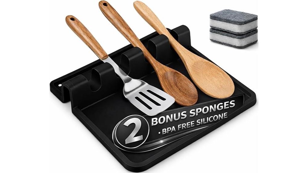 bpa free silicone 4 slot tray