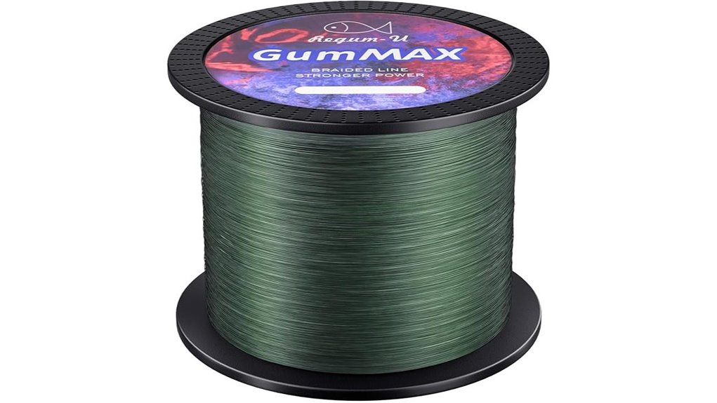 braided abrasion resistant fishing line