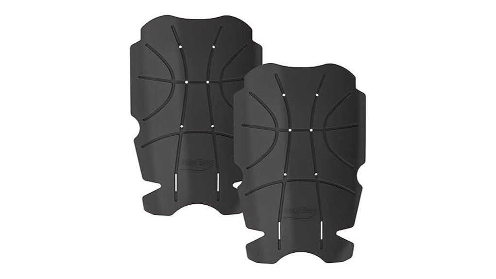 breathable black knee pads