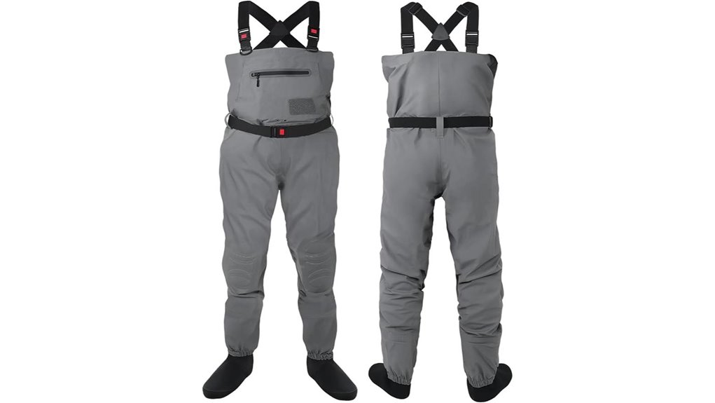 breathable stocking foot fly waders