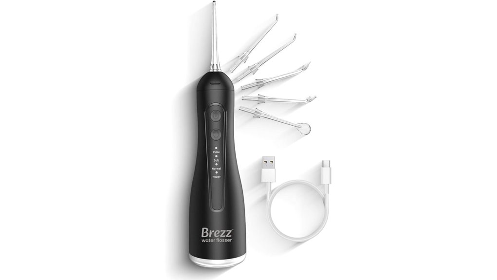 brezz 4 mode waterproof flosser