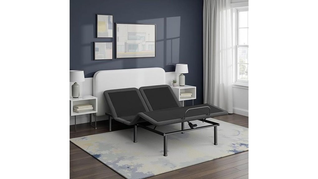 bridgevine adjustable queen bed