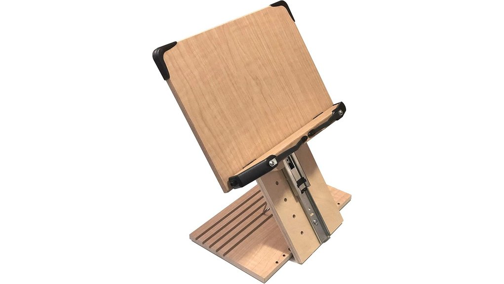 bs1500pro portable eye level ergonomic bookstand