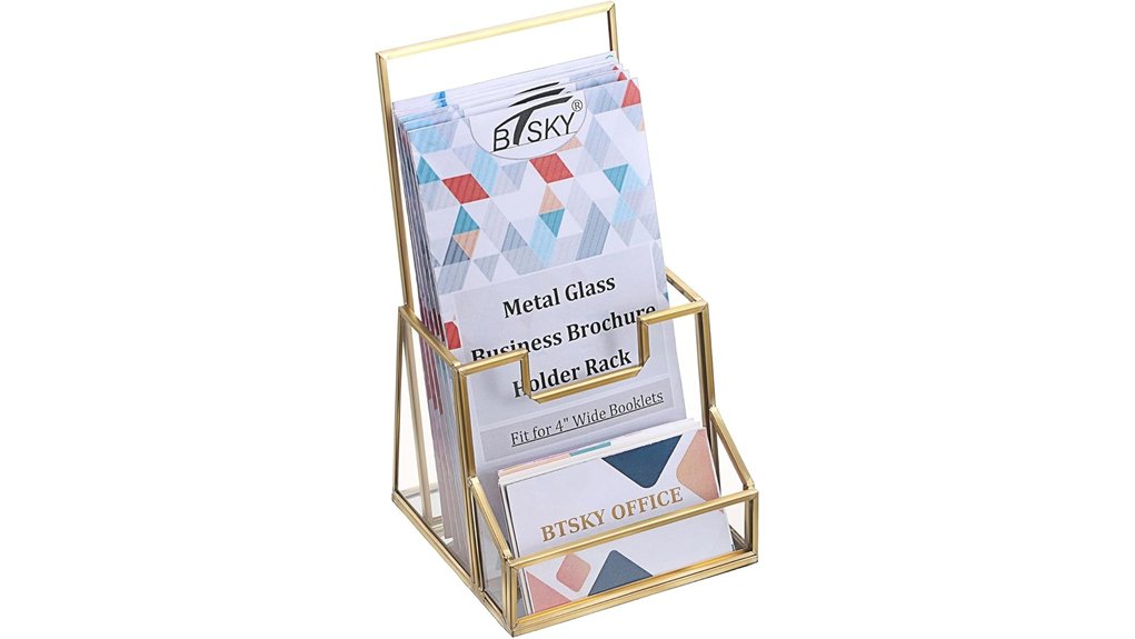 btsky golden brochure trifold