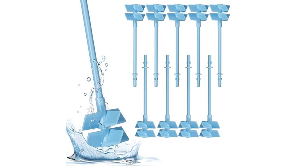 bubble reducing ten piece silicone paddles
