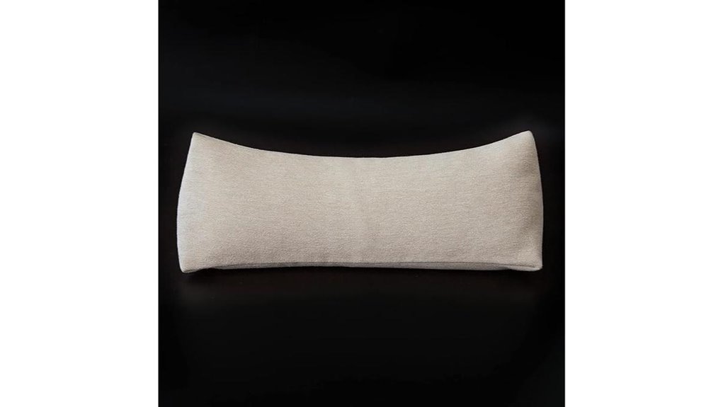 buckwheat neck pillow beige
