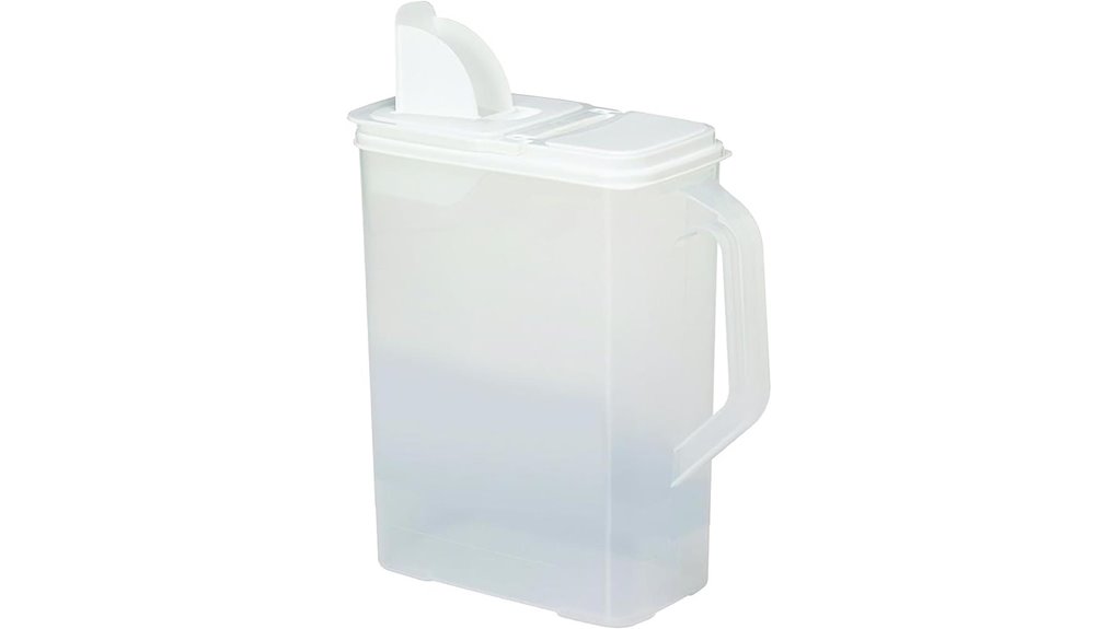buddeez 8 quart clear container