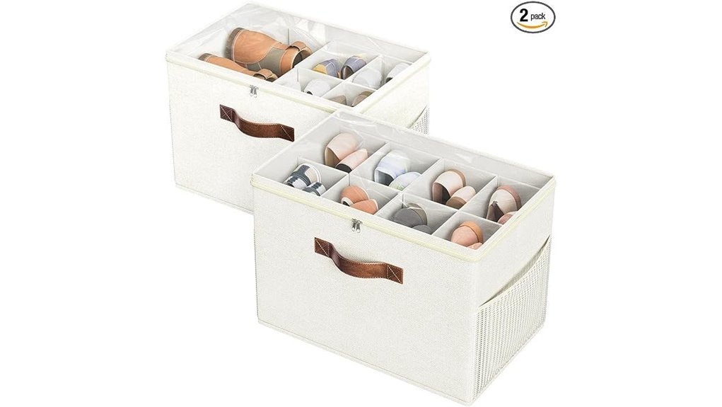 buddingjoy clear shoe duo