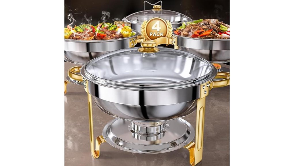 buffet chafing dishes set