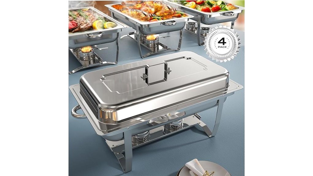 buffet chafing dishes set