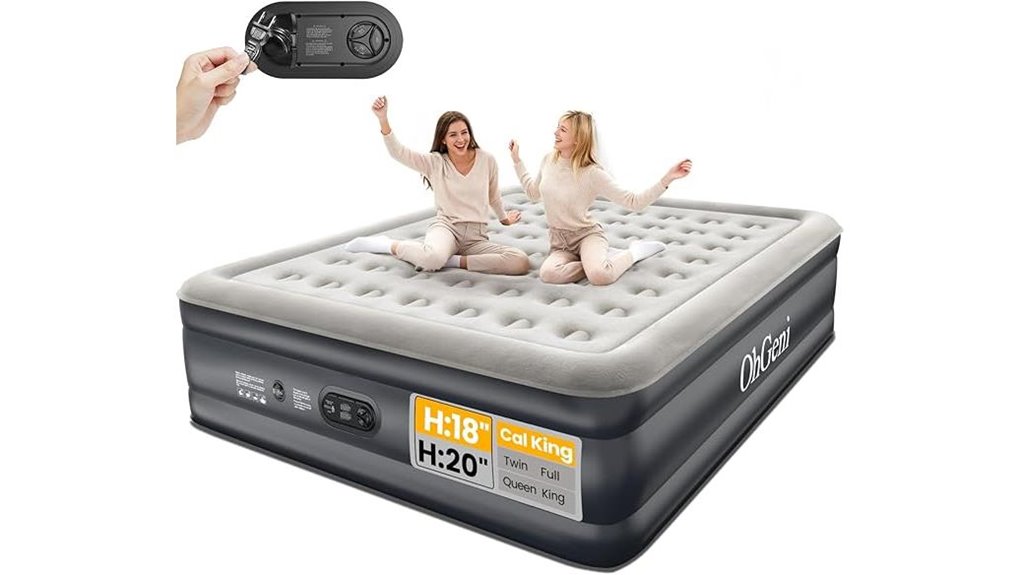 built in pump air mattress