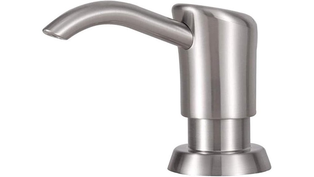 built in sink soap dispenser