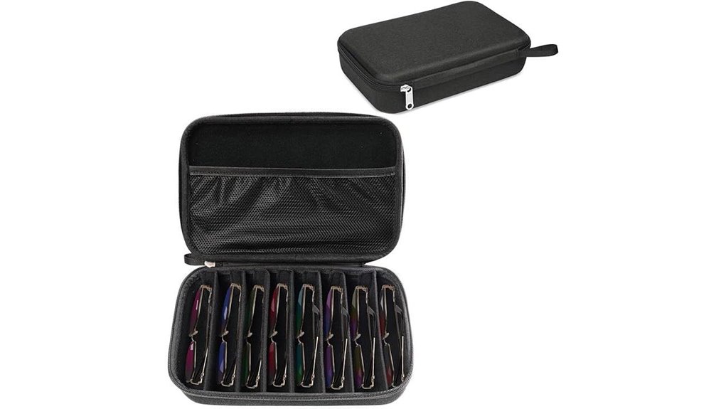 bukere travel sunglasses organizer
