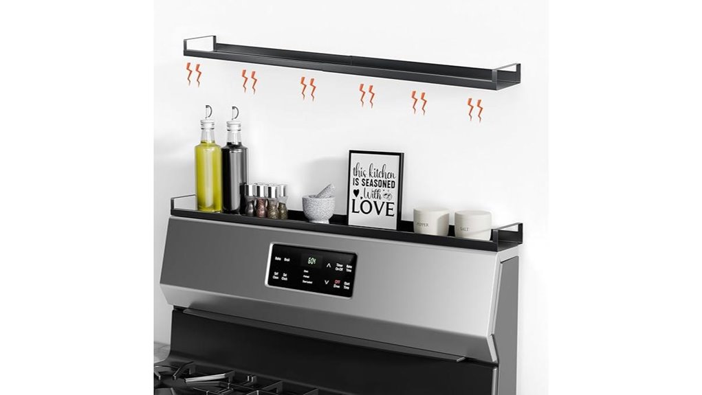 bumusty magnetic oven shelf