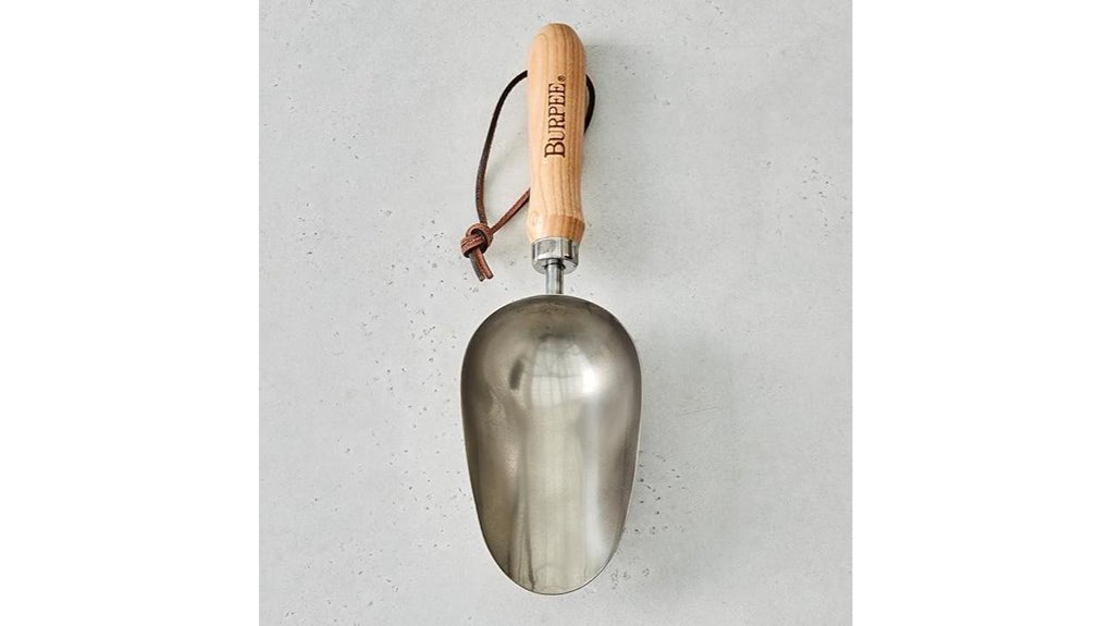 burpee 15 inch stainless scoop