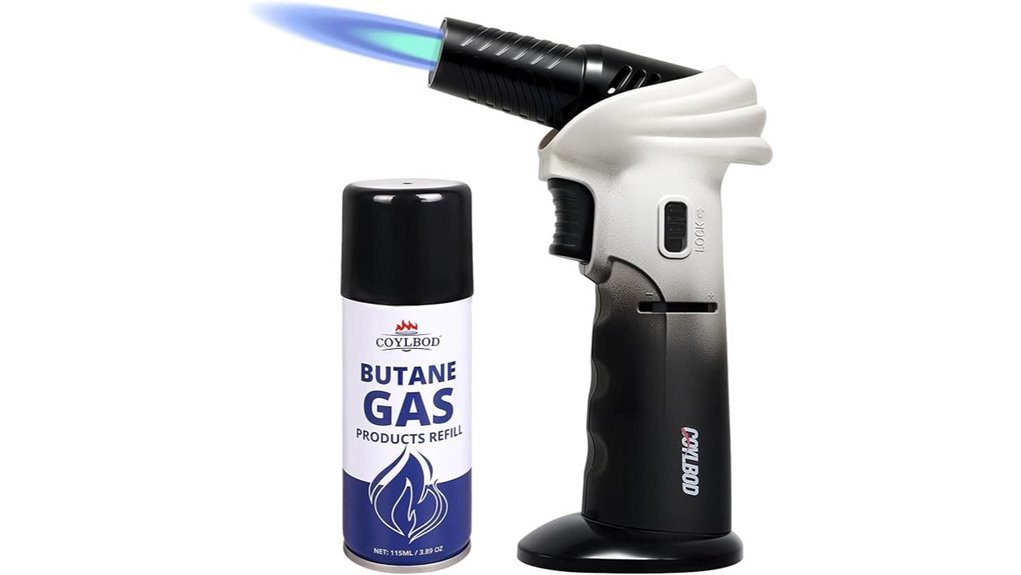 butane torch lighter with butane