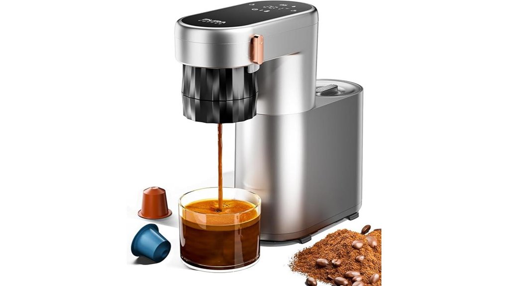 c1 pro compact espresso with capsule use