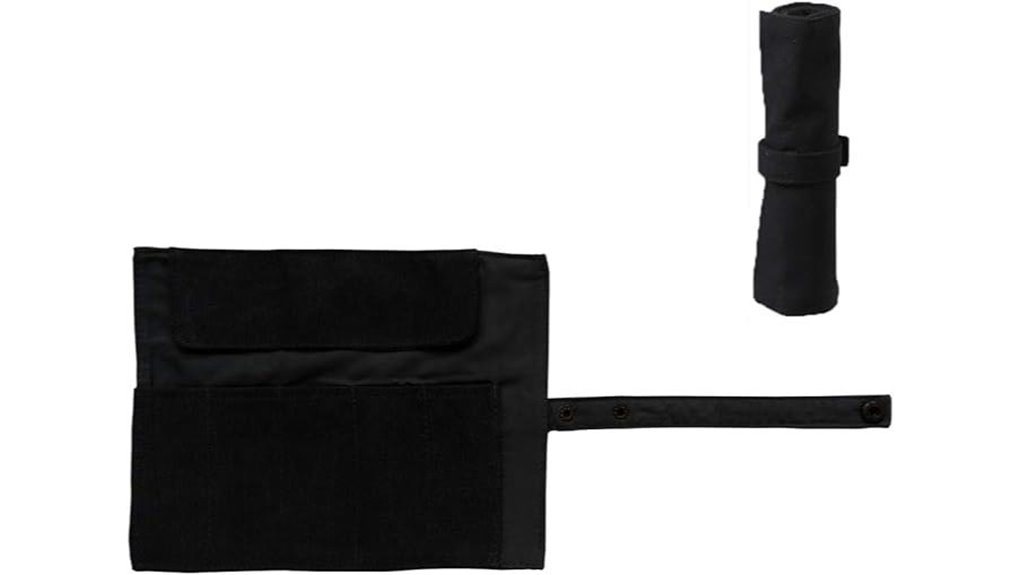 canvas foldable pencil case