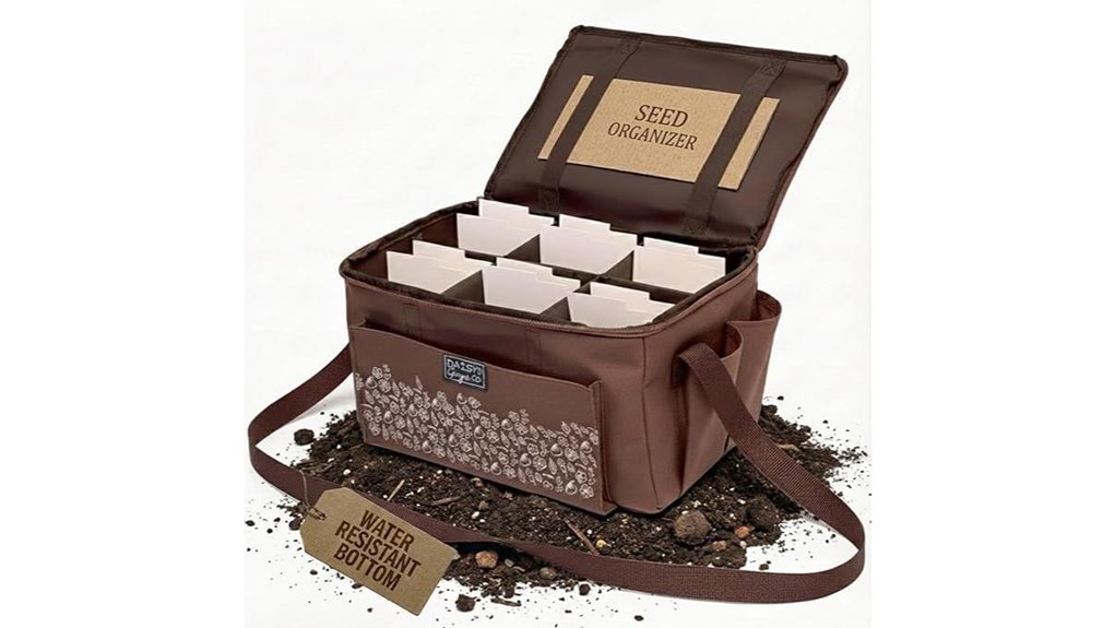 canvas seed tote bag