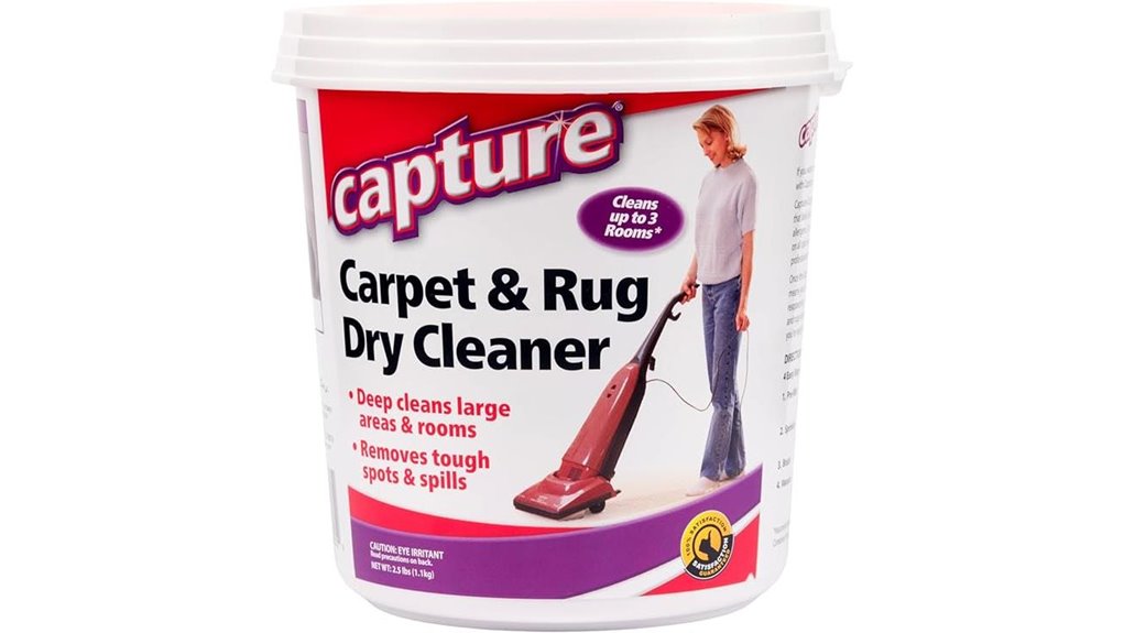 capture carpet rug dry