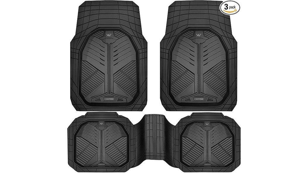 car mats heavy duty 3 pieces
