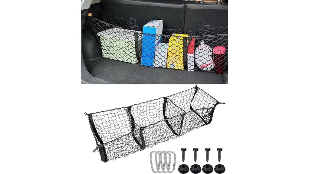 cargo net for suv bed organizer