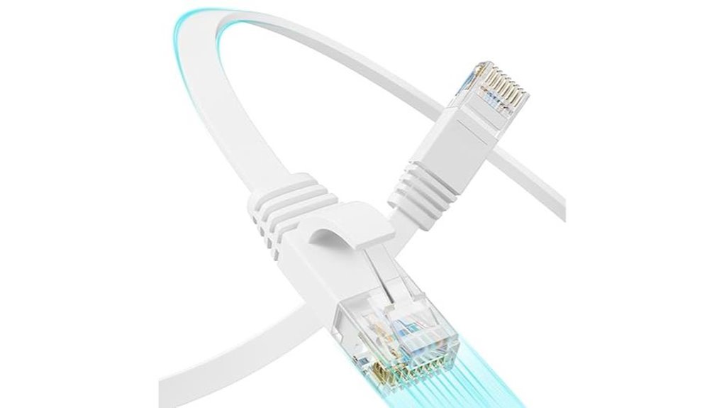 cat6 flat ethernet cable
