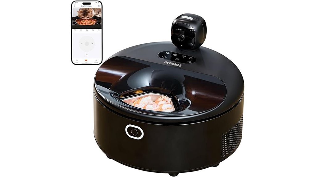 cat feeder with camera and app control