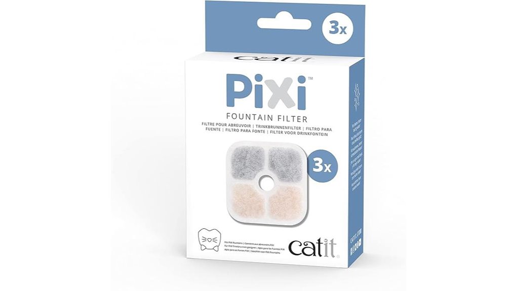 catit pixi original triple filter
