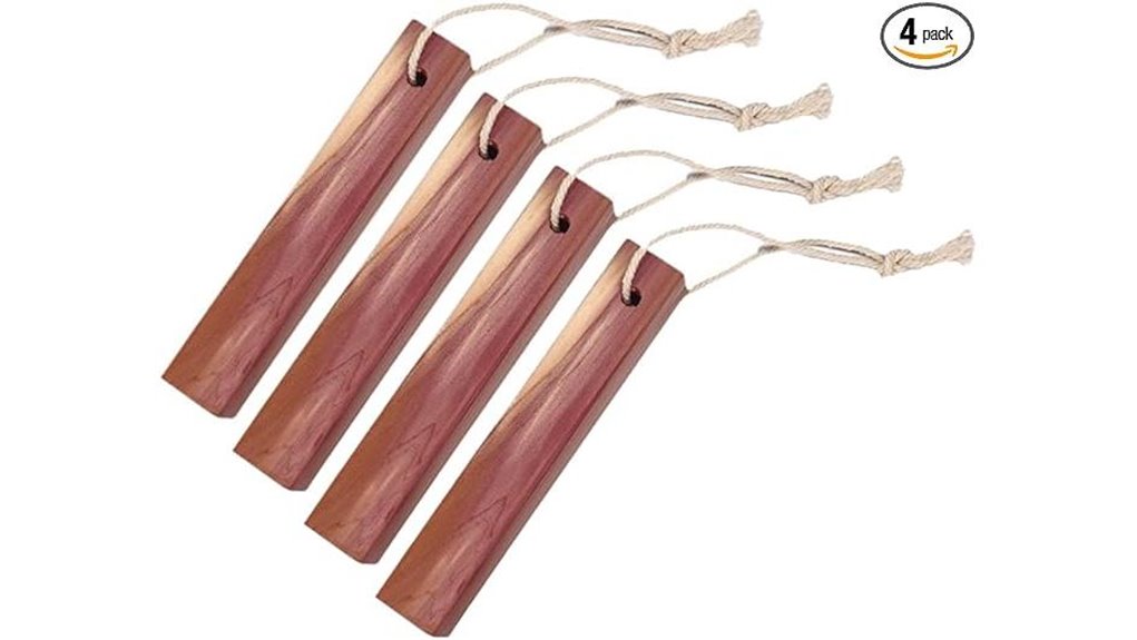 cedar blocks and hangers set