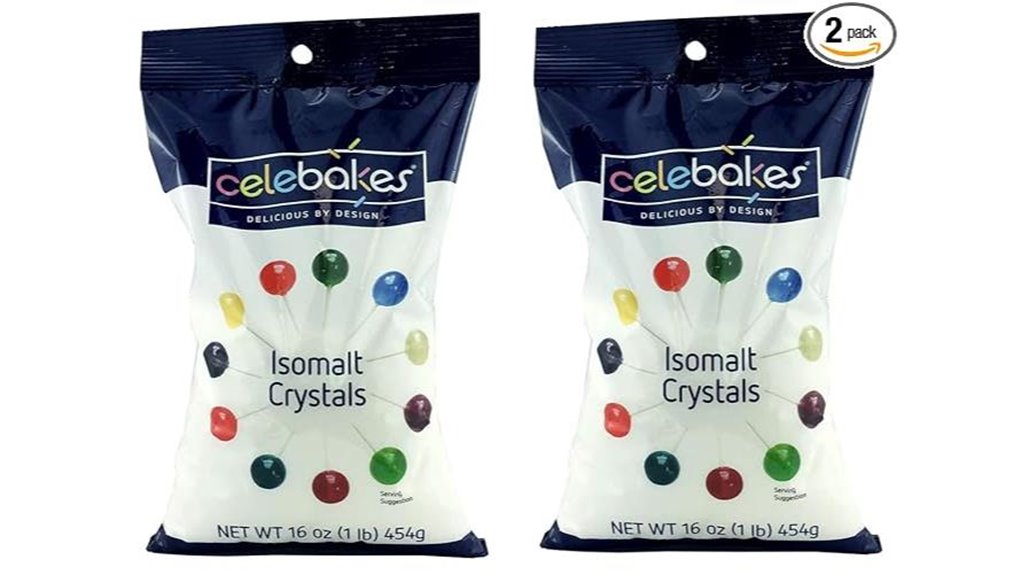 celebakes isomalt crystals 1lb 2 pack