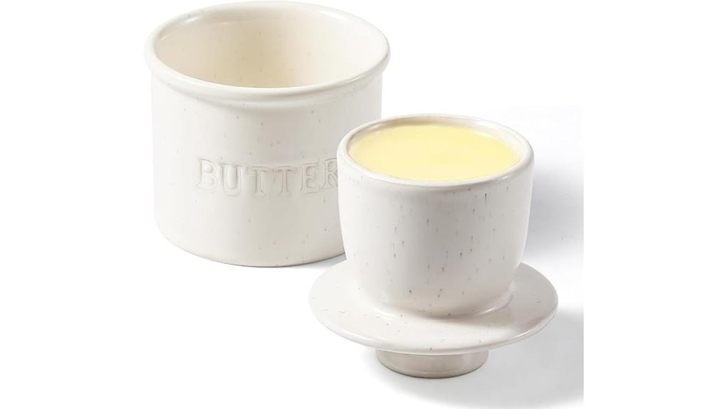 ceramic butter dish with lid