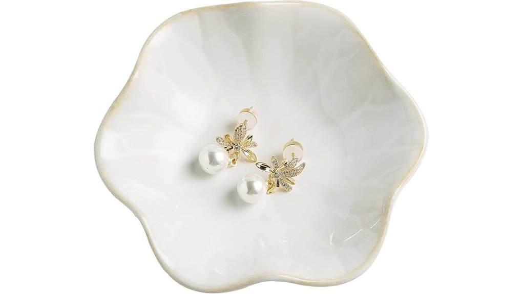 ceramic jewelry dish tray